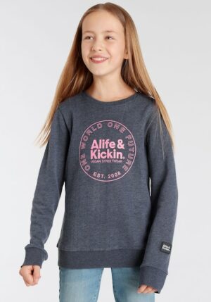 Alife & Kickin Sweatshirt »mit Logo Druck«