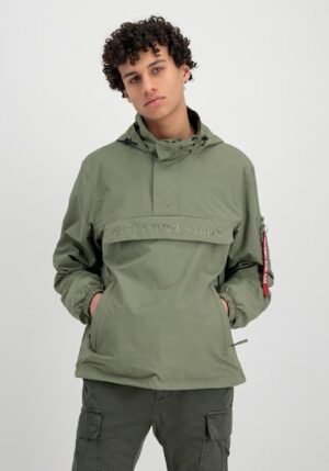 Alpha Industries Anorak »Alpha Industries Men - Utility Jackets Anorak Embroidery Logo«