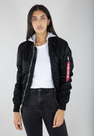 Alpha Industries Bomberjacke »Alpha Industries Women - Bomber & Flight Jackets MA-1 Hooded Wmn«