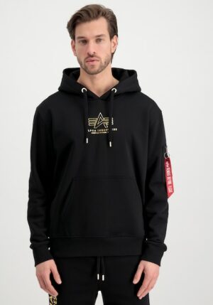 Alpha Industries Hoodie »Alpha Industries Men - Hoodies Basic Hoody ML Foil Print«