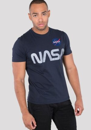 Alpha Industries Rundhalsshirt »Nasa Reflective Tee«