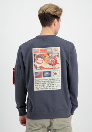 Alpha Industries Sweater »Alpha Industries Men - Sweatshirts USN Blood Chit Sweater«