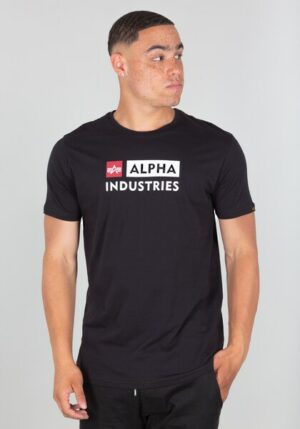 Alpha Industries T-Shirt »Alpha Industries Men - T-Shirts Alpha Block-Logo T«