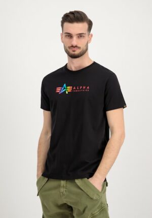 Alpha Industries T-Shirt »Alpha Industries Men - T-Shirts Alpha Label T Metal«