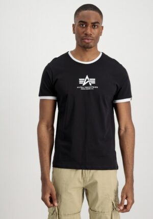 Alpha Industries T-Shirt »Alpha Industries Men - T-Shirts Basic T Contrast ML«