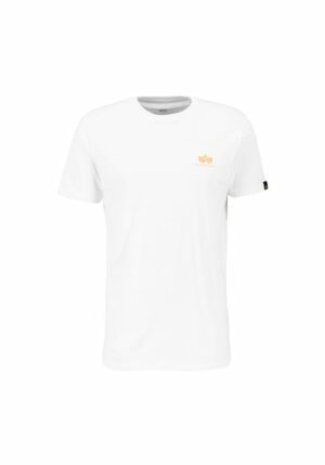 Alpha Industries T-Shirt »Alpha Industries Men - T-Shirts Basic T Small Logo Neon Print«