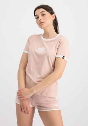 Alpha Industries T-Shirt »Alpha Industries Women - T-Shirts Basic T Contrast ML Wmn«