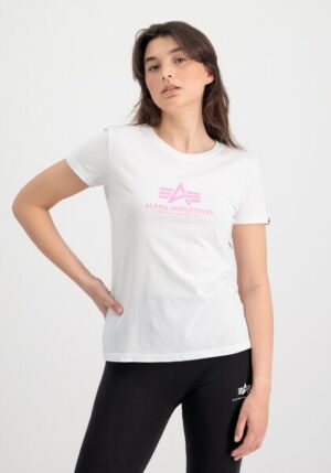 Alpha Industries T-Shirt »Alpha Industries Women - T-Shirts New Basic T Wmn Neon Print«