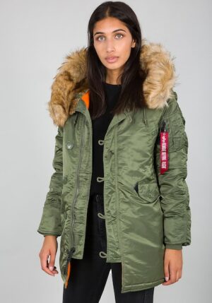 Alpha Industries Winterjacke »Alpha Industries Women - Parka & Winter Jackets N-3B VF 59 Wmn«