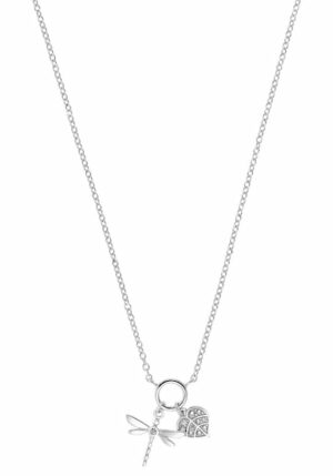 Amor Kette mit Anhänger »Libelle/ Blatt