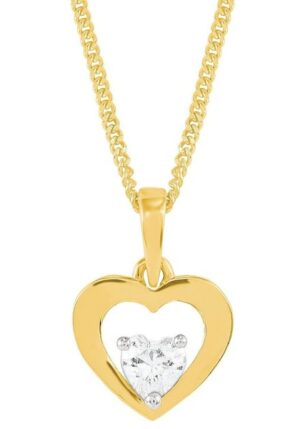 Amor Kette mit Anhänger »Schmuck Geschenk Halskette Herz LIEBE