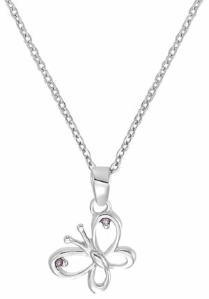 Amor Kette mit Anhänger »Silver Butterfly