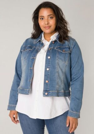 Base Level Curvy Jeansjacke »BAS-Yamila«