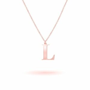 Beka&Bell Kette mit Anhänger »925-Sterling Silber rotvergoldet Glänzend 45cm«