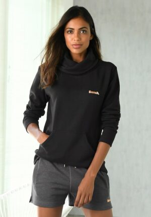 Bench. Loungewear Longsweatshirt »mit Stehkragen in Layeroptik«