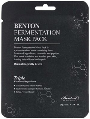 Benton Tuchmaske »Fermentation Mask Pack«