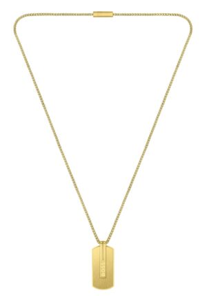 BOSS Kette mit Anhänger »Schmuck Edelstahl Halsschmuck Venezianerkette ORLADO«