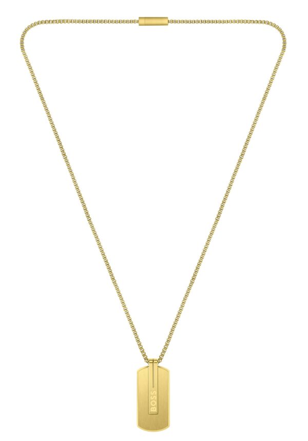 BOSS Kette mit Anhänger »Schmuck Edelstahl Halsschmuck Venezianerkette ORLADO«