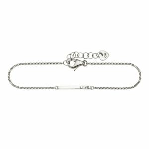 CAÏ Armband »925/- Sterling Silber rhodiniert Zirkonia 15+3cm«