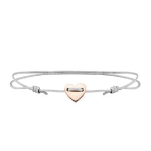 CAÏ Armband »925/- Sterling Silber rotvergoldet Herz«