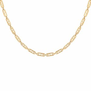 CAÏ Collierkettchen »925 Silber vergoldet Kette Y-Kette Herzen«