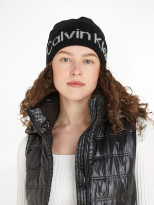 Calvin Klein Beanie »LOGO REVERSO TONAL BEANIE«