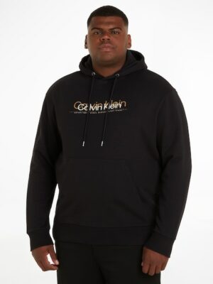 Calvin Klein Big&Tall Kapuzensweatshirt »BT_DOUBLE FLOCK LOGO HOODIE«