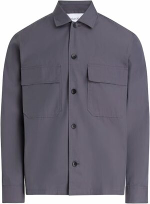 Calvin Klein Big&Tall Langarmhemd »BT_COTTON NYLON OVERSHIRT«