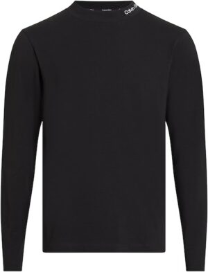 Calvin Klein Big&Tall Langarmshirt »BT_LOGO MOCK NECK LS T-SHIRT«