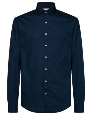 Calvin Klein Businesshemd »2PLY POPLIN STRETCH SLIM SHIRT«