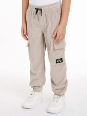 Calvin Klein Jeans Cargohose »CORDUROY BADGE CARGO JOGGER«