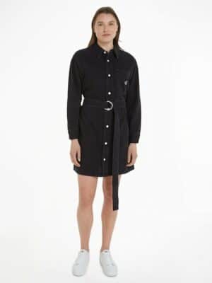 Calvin Klein Jeans Jeanskleid »BELTED UTILITY DENIM SHIRT DRESS«