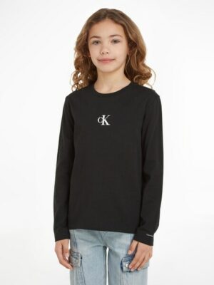 Calvin Klein Jeans Langarmshirt »CK LOGO LS T-SHIRT«