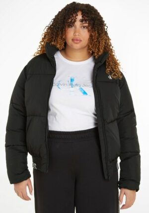 Calvin Klein Jeans Plus Steppjacke »PLUS LOGO HEM SHORT PUFFER«