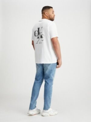 Calvin Klein Jeans Plus T-Shirt »PLUS MIRRORED CK LOGO TEE«