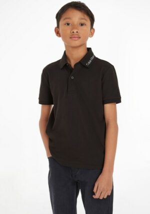 Calvin Klein Jeans Poloshirt »INTARSIA LOGO PIQUE POLO«