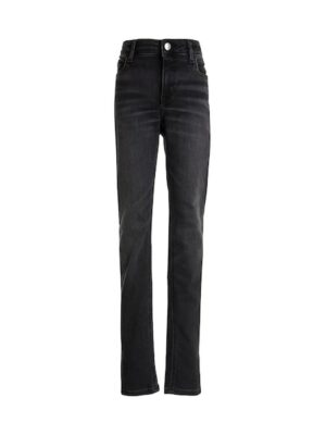 Calvin Klein Jeans Skinny-fit-Jeans »SKINNY MR SLIT OPTIC BLACK«