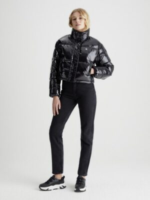 Calvin Klein Jeans Steppjacke »CROPPED SHINY PUFFER«