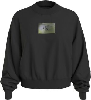 Calvin Klein Jeans Sweatshirt »ILLUMINATED BOX LOGO CREW NECK«