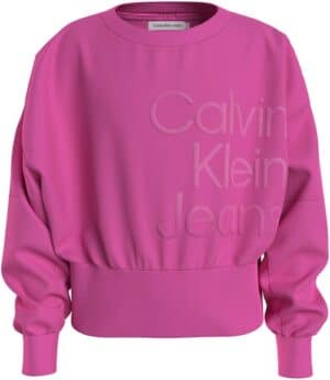 Calvin Klein Jeans Sweatshirt »PUFF HERO LOGO CN SWEATSHIRT«
