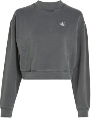 Calvin Klein Jeans Sweatshirt »WASH RIB MIX SHORT CREW NECK«