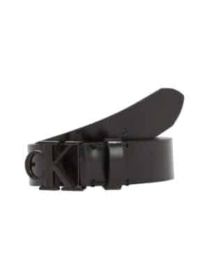 Calvin Klein Jeans Synthetikgürtel »ROUND MONO PL LTHR BELT 30MM«