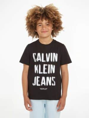 Calvin Klein Jeans T-Shirt »PIXEL LOGO RELAXED SS T-SHIRT«
