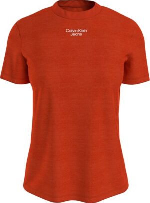 Calvin Klein Jeans T-Shirt »STACKED LOGO MODERN STRAIGHT TEE«