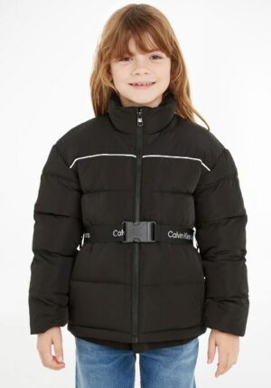 Calvin Klein Jeans Winterjacke »LOGO TAPE BELT JACKET«