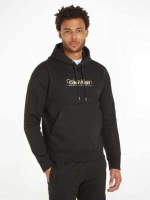 Calvin Klein Kapuzensweatshirt »DOUBLE FLOCK LOGO HOODIE«