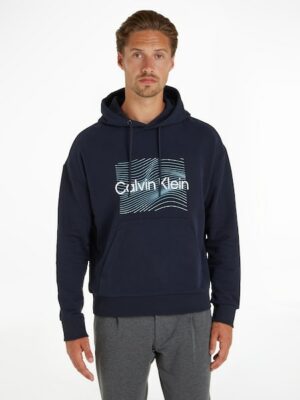 Calvin Klein Kapuzensweatshirt »WAVE LINES HERO LOGO HOODIE«