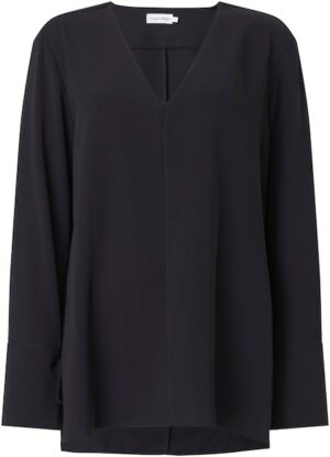 Calvin Klein Langarmbluse »STRUCTURE TWILL LS TUNIC TOP«