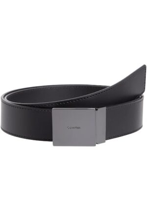 Calvin Klein Ledergürtel »ADJ CASUAL PLAQUE 35MM«