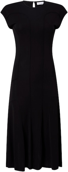 Calvin Klein Maxikleid »SHEER JERSEY FIT & FLARE DRESS«